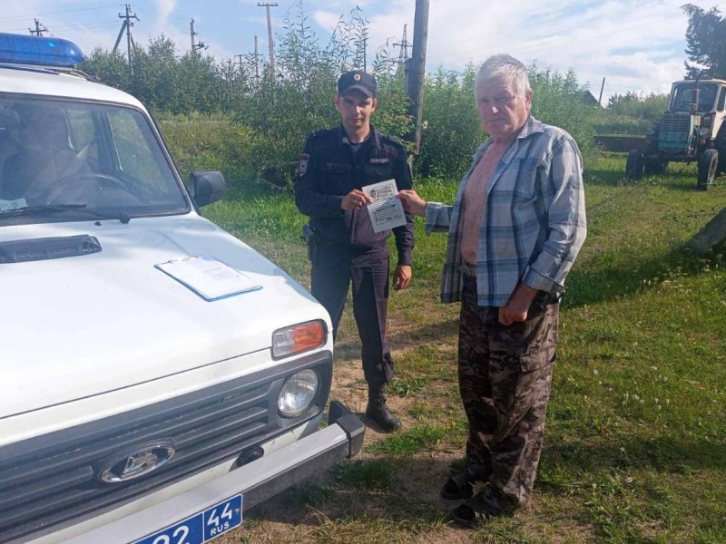 В Единый день профилактики стражи порядка Шарьи погрузились в предупреждающую работу с головой