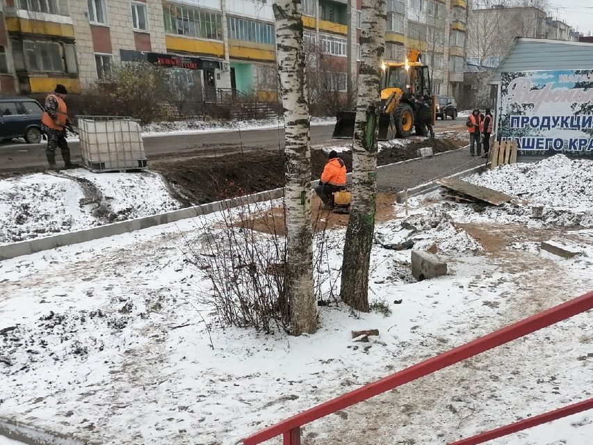 Лестнице – быть: шарьинцы в ожидании окончания ремонта проблемного тротуара