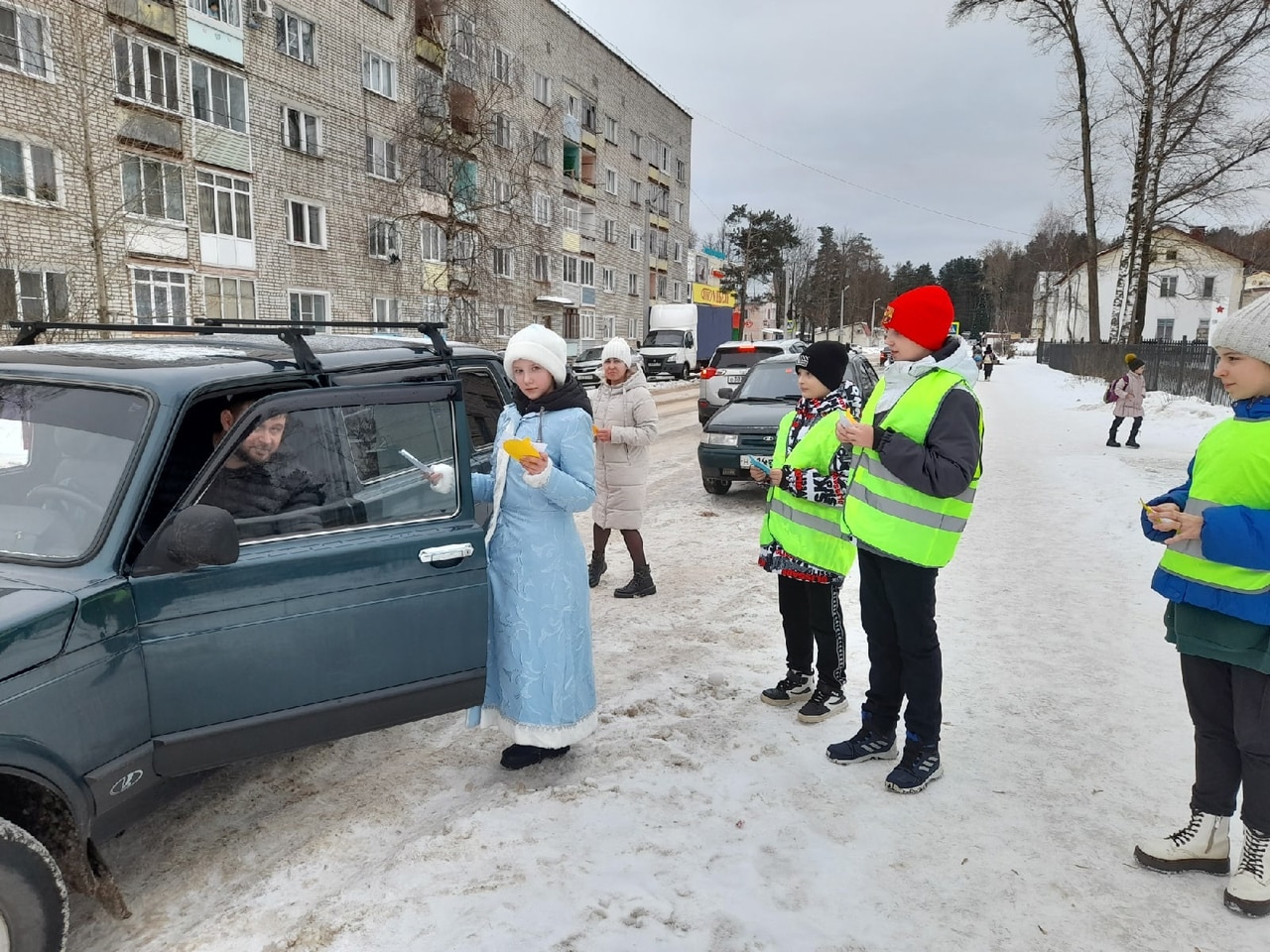 Шарьинские школьники за безопасную зиму