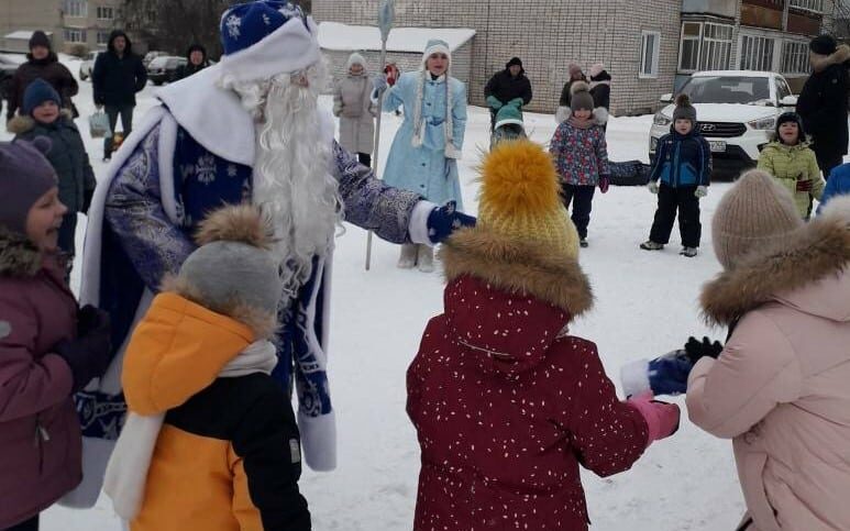 Юные шарьинцы стали участниками развлекательной программы