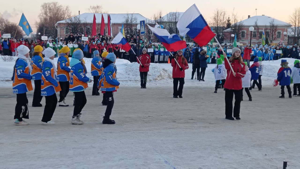 Шарьинцы - участники зимних игр в Буе