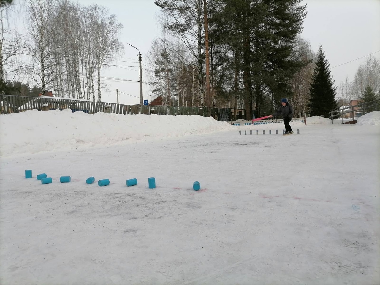 В Шарье продолжают развивать городошный спорт