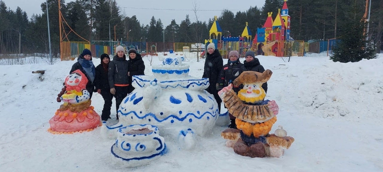 Шарьинцы распрощались с зимой шумно и весело