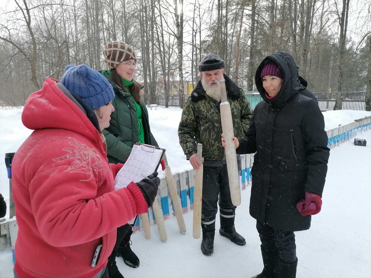 В Шарье продолжают развивать городошный спорт