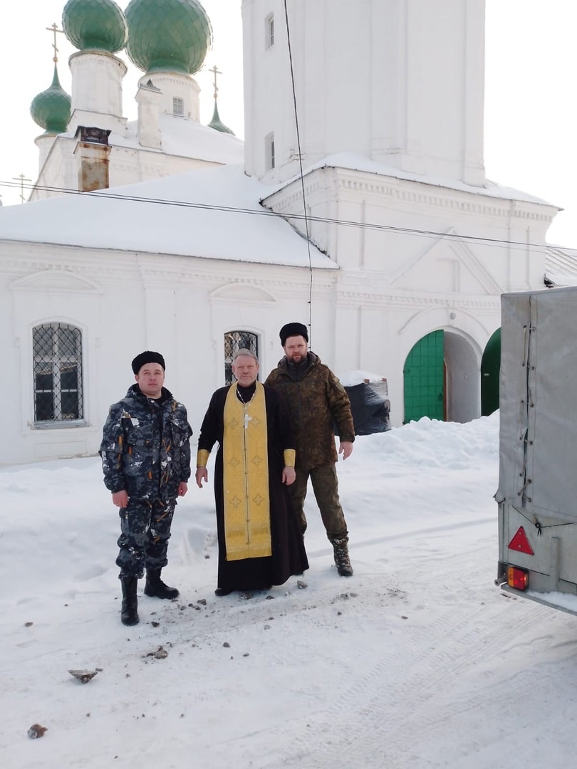 Помощь от шарьинской "тыловой" армии доходит до адресатов