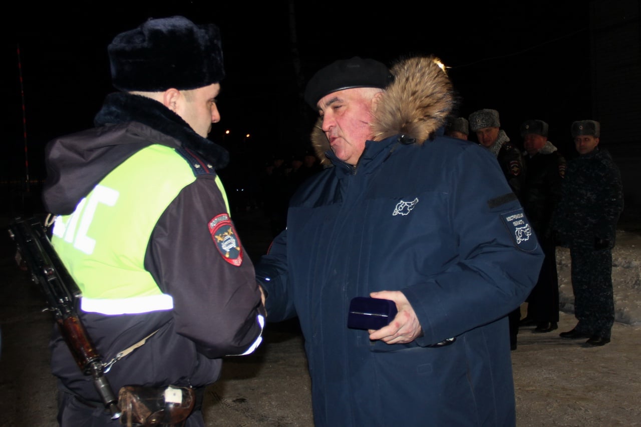 Шарьинцы в составе сводного полицейского отряда вернулись домой