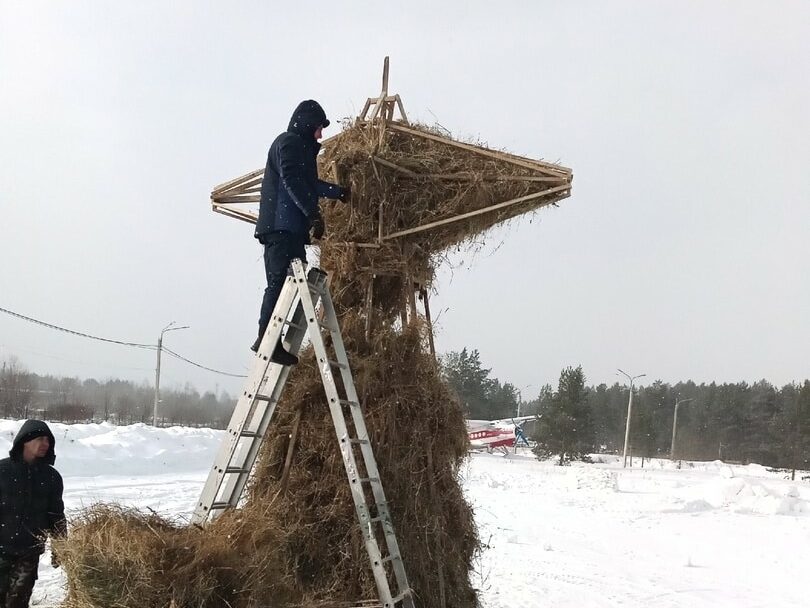 Куклу-Масленицу в Шарье сожгут в прямом эфире