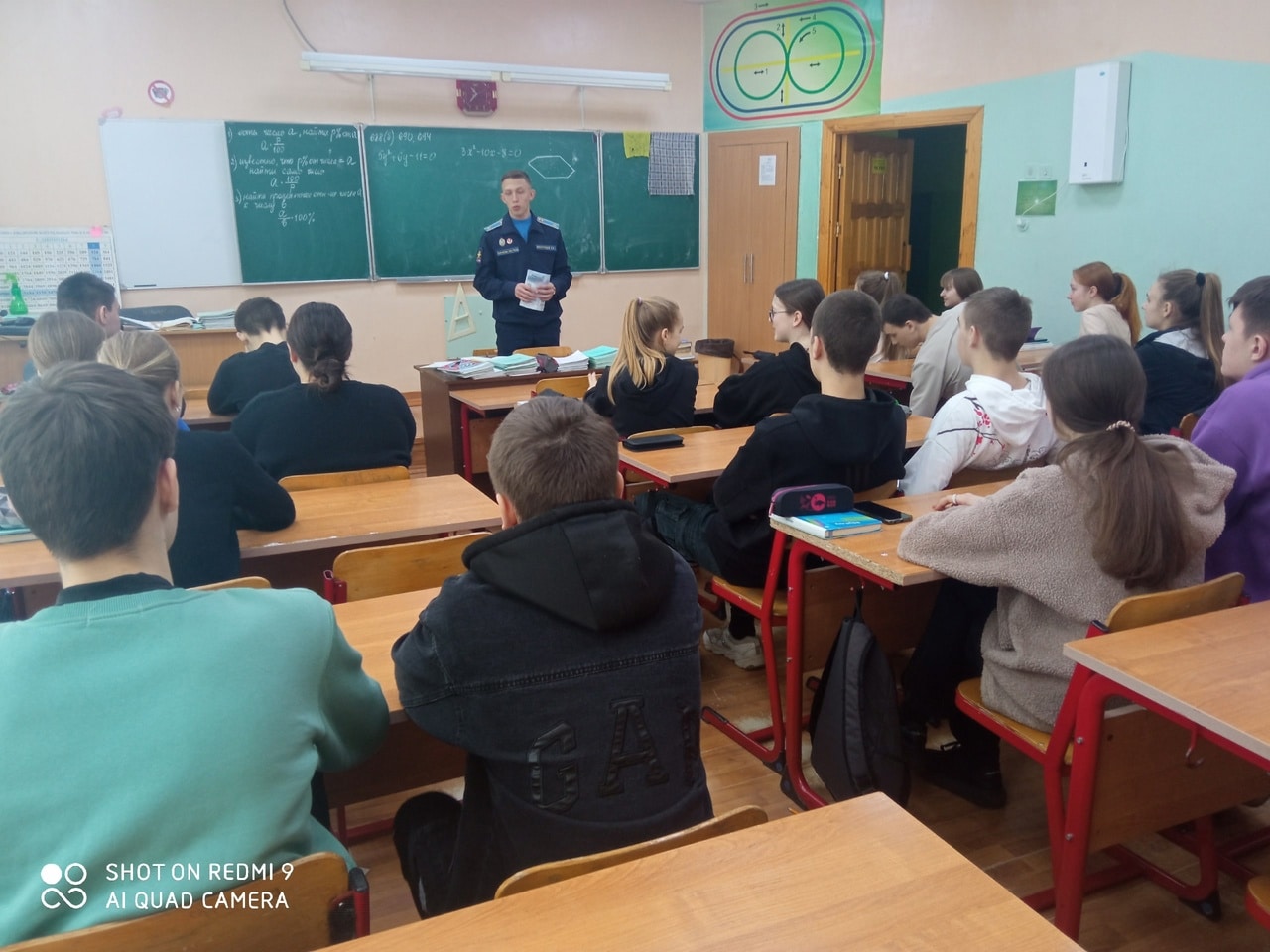 Шарьинский выпускник посетил родные пенаты