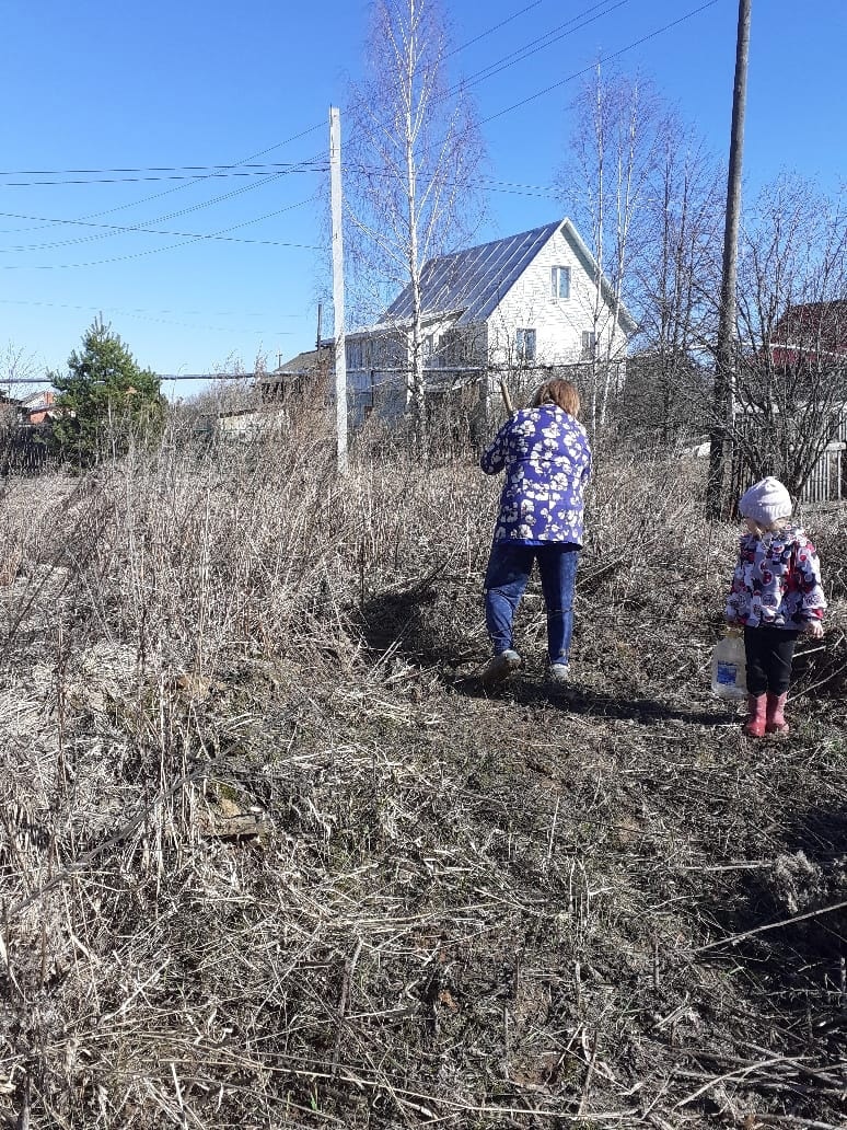 Общественники Шарьи на личном примере призвали граждан к приборке города