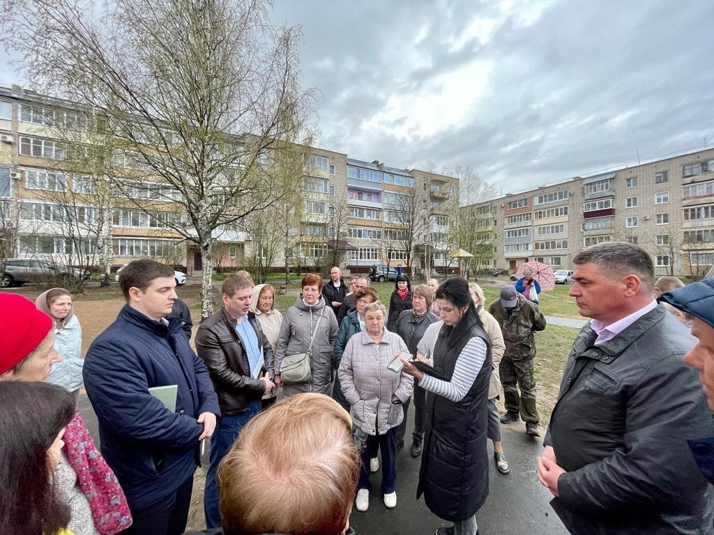 Шарьинский мэр провел первые встречи с населением в этом году