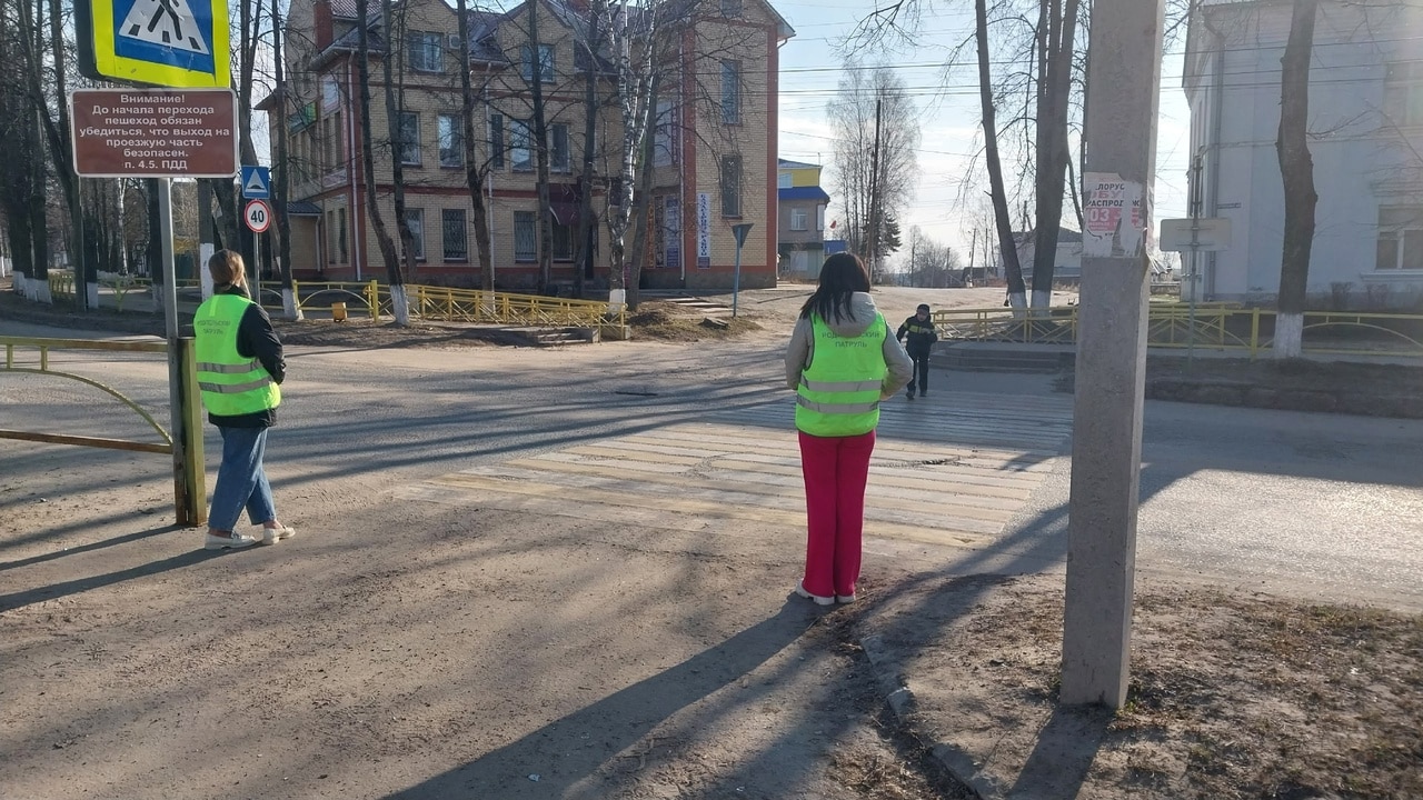 Шарьинские родители снова вышли в патрулирование