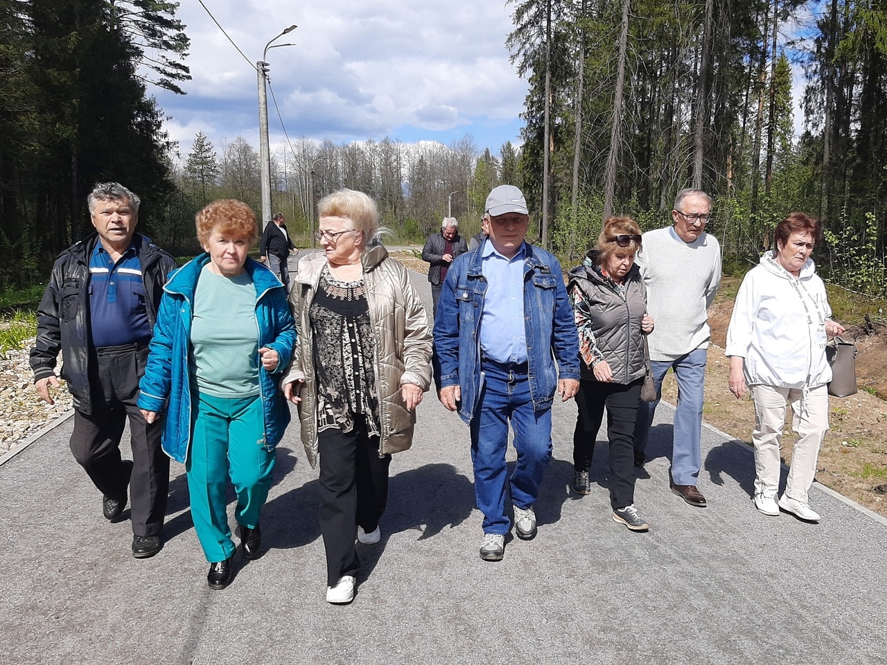 В шарьинском Городском парке состоялось выездное собрание общественников с мэром