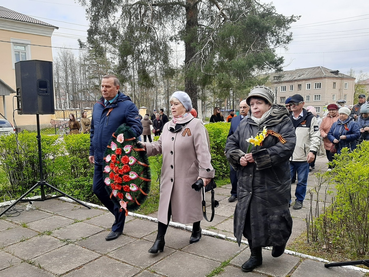 В шарьинском поселке почтили память погибших