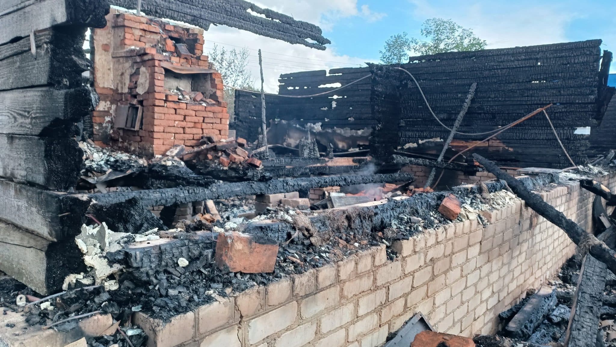 Шарьинским погорельцам требуется помощь