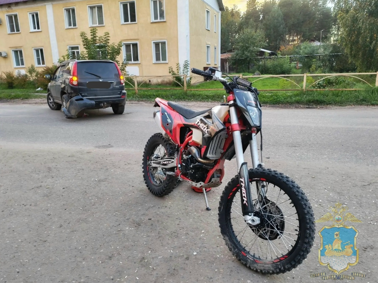 В Шарье 17-летний водитель мопеда пострадал в ДТП